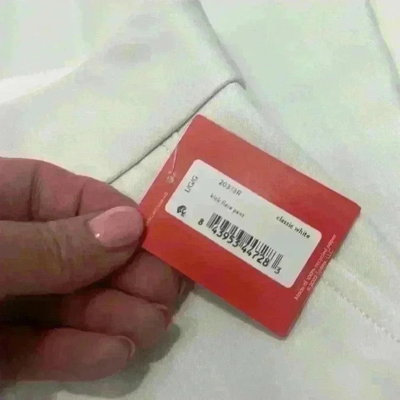 NWT Spanx On The Go Kick Flare Classic White Pant Item# 2U - Picture 9 of 16